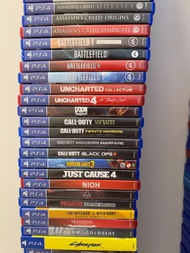 Jogos PS4/PS5 - coleção