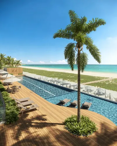 *RIVAGE - PÉ NA AREIA 3 QUARTOS E 3 SUÍTES À VENDA EM GUAXUMA MACEIÓ-AL