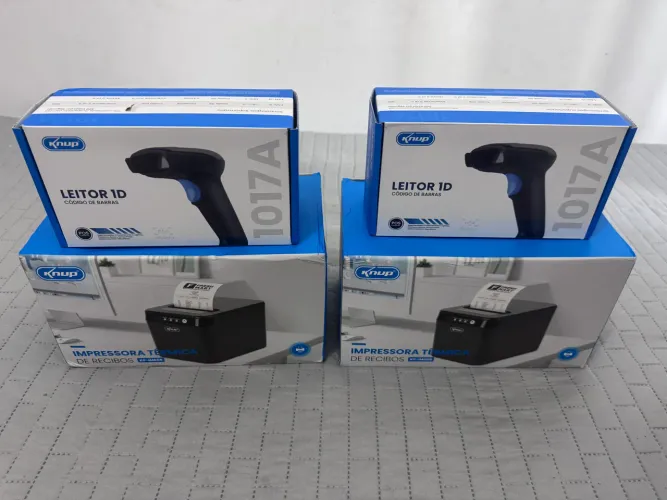 Impressora não fiscal + Leitor de código de barras novo! 