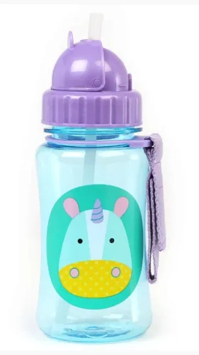 Garrafa Infantil com Canudo - Unicórnio - Skip Hop