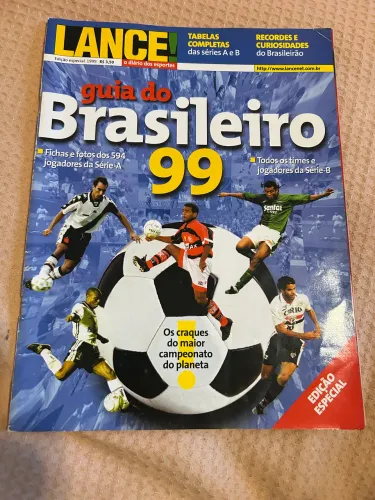 Revista Lance! Guia do Brasileirão 1999 Edição Especial