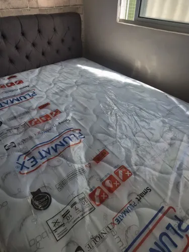 Base mais colchão casal d33 (novo)