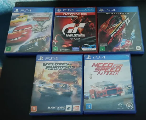 Jogos de Corridas P/ PlayStation 4