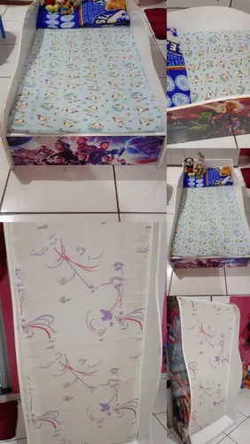 CAMA INFANTIL PERSONALIZADA DOS VINGADORES.