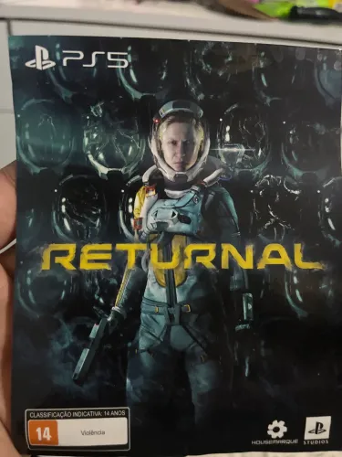Jogo Returnal PS5 cartão código voucher