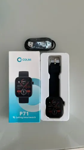 Colmi P71 smartwatch - Preto