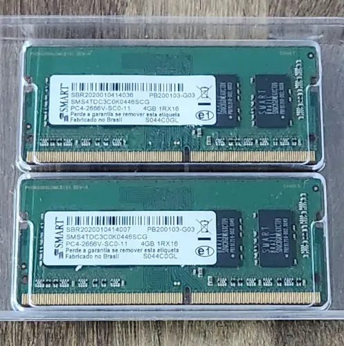 Memória RAM Smart 8GB DDR4 Dual Channel