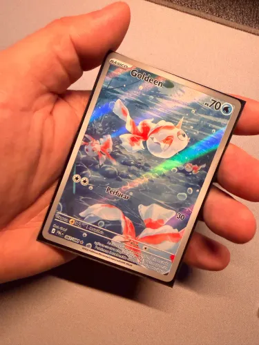 Carta Rara Goldeen (Full Art Illustration Rare)