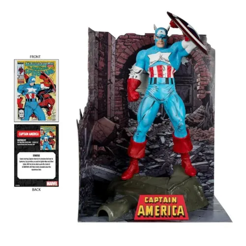 Marvel Comics Captain America (The Amazing Spider-Man #323) 1/6 McFarlane