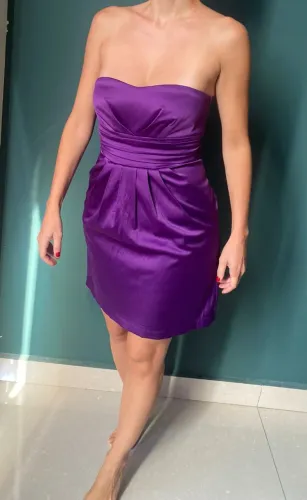 Vestido Roxo - tubinho