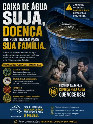 limpeza de caixa d'água