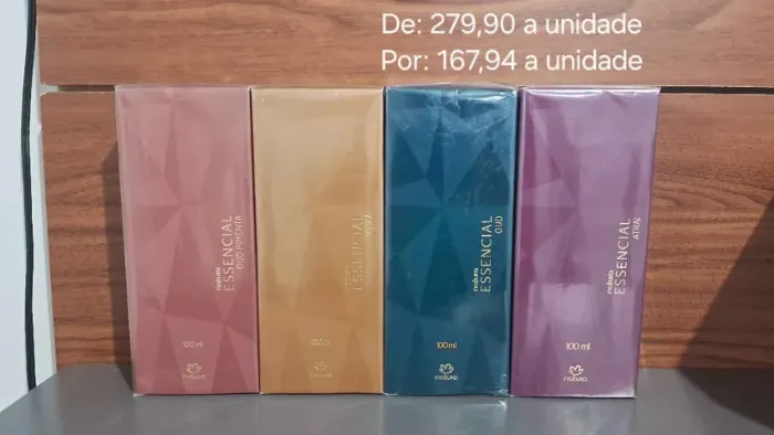 Perfume Natura Essencial 100ml Original - Oud Pimenta, Mirra, Oud e Atrai