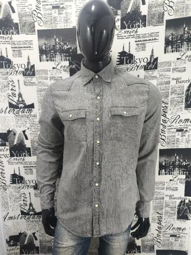 Camisa Social Levi's Tam M Cód 4569 Usado/Original