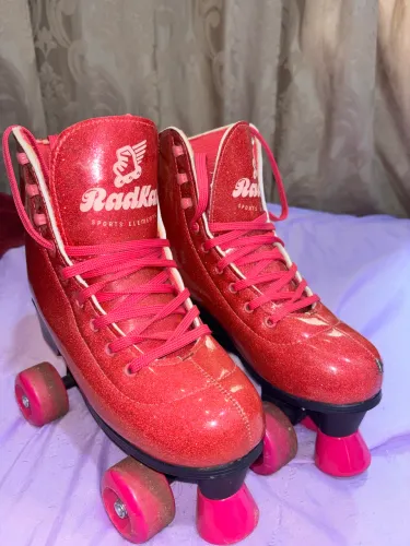 Patins Quad 4 rodas feminino TAM 35 ao 38