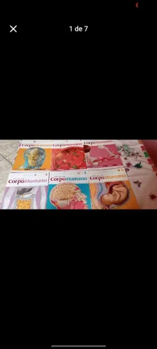 Box- Livros Atlas do Corpo Humano 
