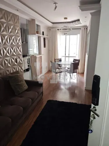 Apartamento mobiliado para locação com 2 dormitórios no Acqua Play Santos