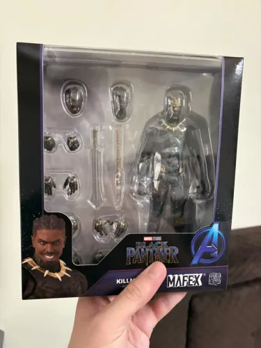 Mafex Killmonger Pantera Negra Vingadores