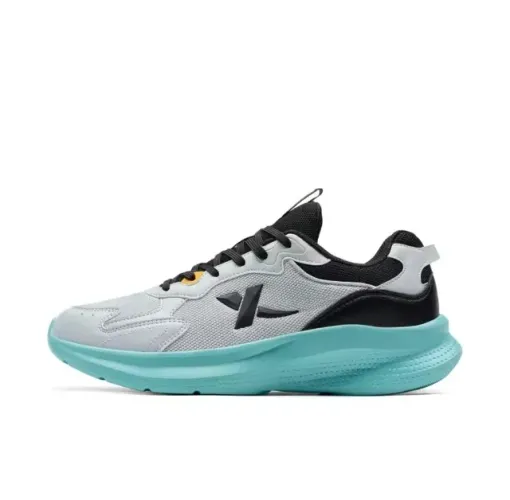 Tênis XTep de corrida - malha respirável - white black blue - unissex -40