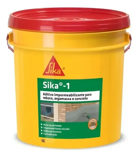 SIKA -1 ADITIVO IMPERMEABILIZANTE 18 LT 