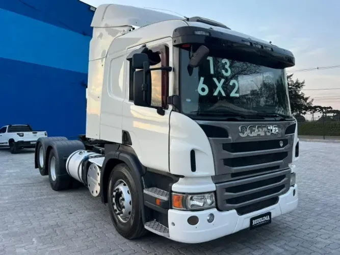 Scania P 360 6x2 Branco Ano 2013 Susp. Ar G420 R440 Fh 460