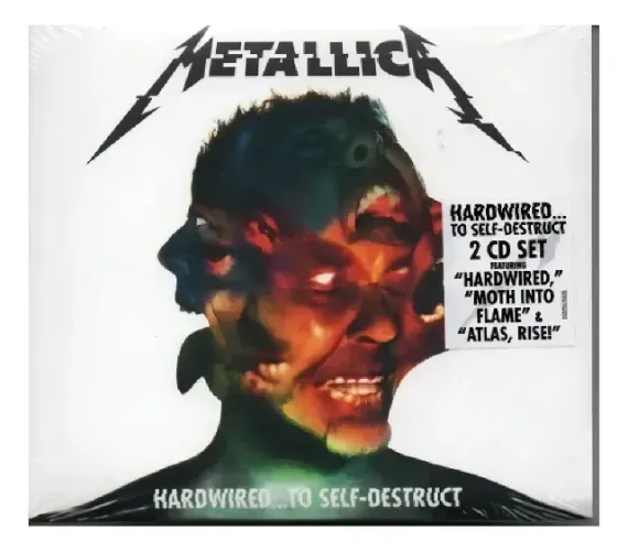 Metallica Hardwired...to Self-destruct(duplo) Digipack100%original NOVO LACRADO SELO