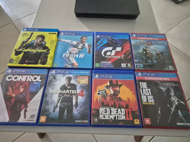 Jogos ps4 - ver descrição com valores