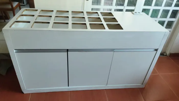 BALCÃO EXPOSITOR SORVETERIA MDF