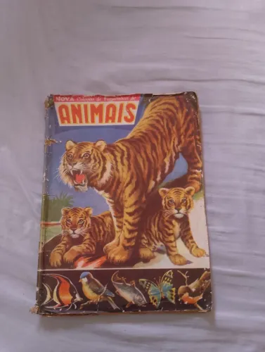 ÁLBUM DE FIGURINHAS ANIMAIS EDITORA VECCHI COMPLETO DO ANO DE 1961