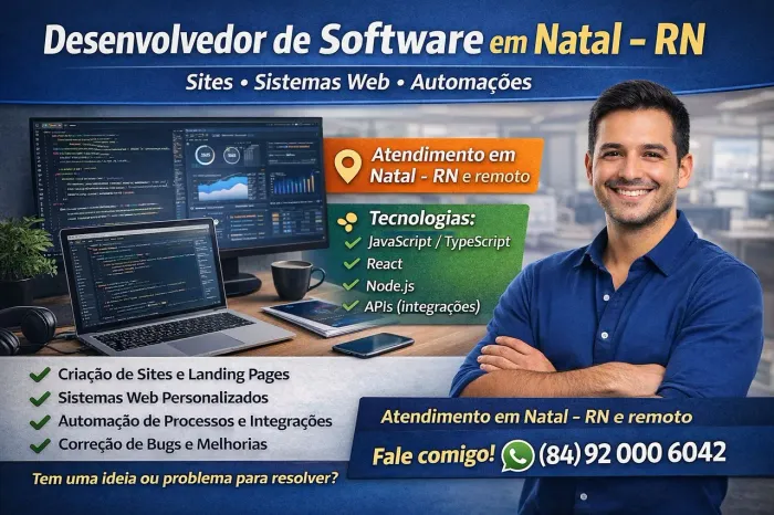 Sistema Sob Medida para Empresas | Automação, ERP e Integrações