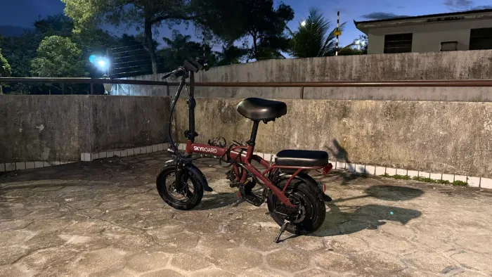 Bike elétrica dobrável 500w