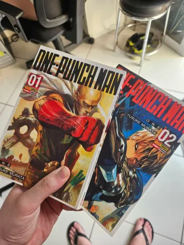 Mangas One Punch Man vol 1 e 2