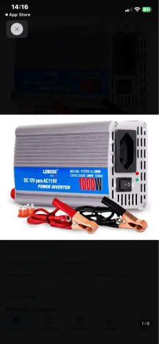Inverso 12v para 110 v
