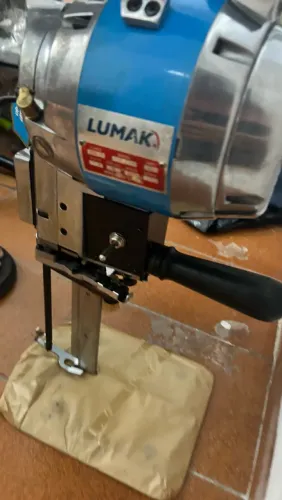 Máquina de cortar tecido nova lumak