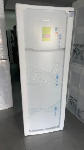 Geladeira Consul Cycle Defrost Duplex 334 Litros Branca nova 