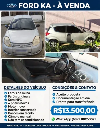Ford KA 1.0 8v/1.0 8V ST Flex 3P 2009