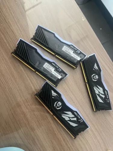 Memória RAM DDR4 RGB 3600mhz TeamGroup Intel XMP/AMD Expo