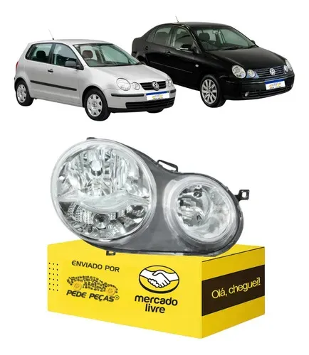 Sinaleira Direita Vw Polo 2003 2004 2005 2006 Direito/passageiro