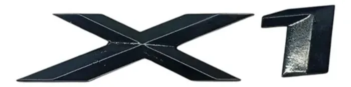Letreiro Tampa Traseira X1 Sdrive 18i 2.0 2011 Preto