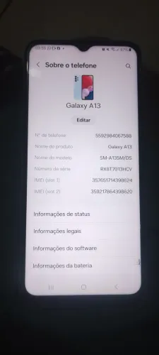 Vendo celular Samsung Galaxy A13