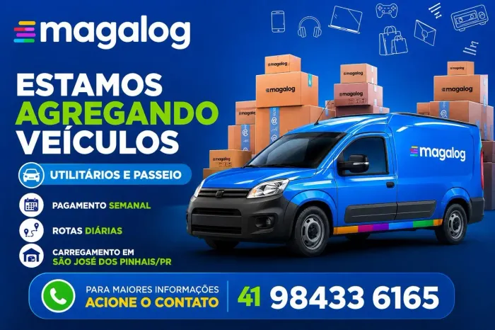 Estamos agregando Veículos Utilitários e Passeio.
