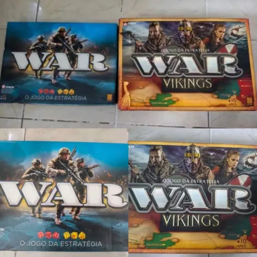 Jogo de tabuleiro War e War Vikings