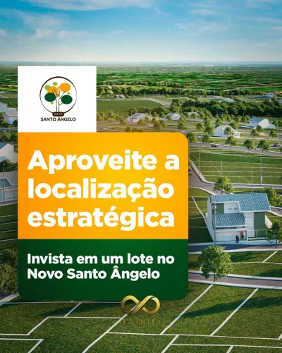 Terreno residencial de 250 m² no Conjunto Residencial Santo Ângelo