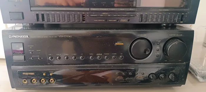 Conjunto de som armado semi novo 