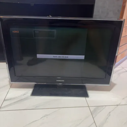 Tv Samsung 32 polegadas imagem esbranquiçada