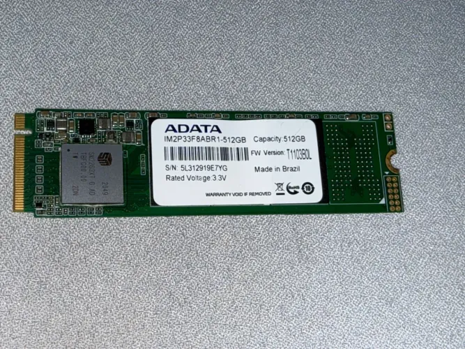 SSD 512GB Nvme M2 Adata