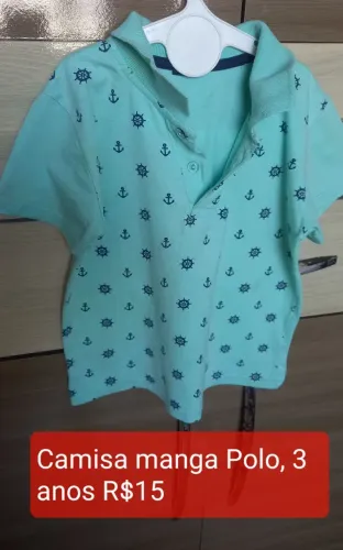 Camisa manga Polo