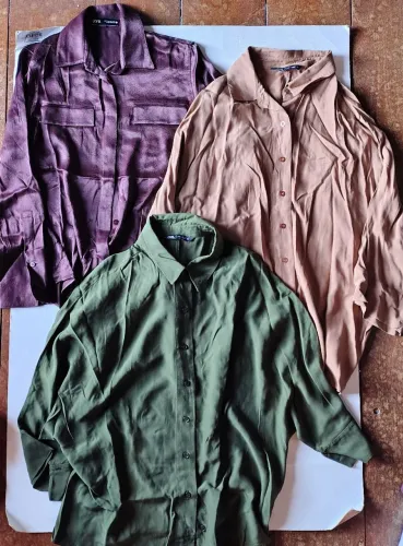 Camisas Zara femininas