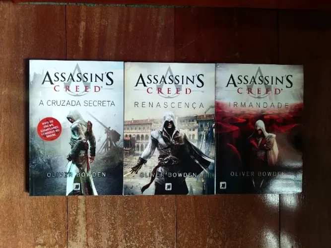 Box 3 Livros Assassins Creed