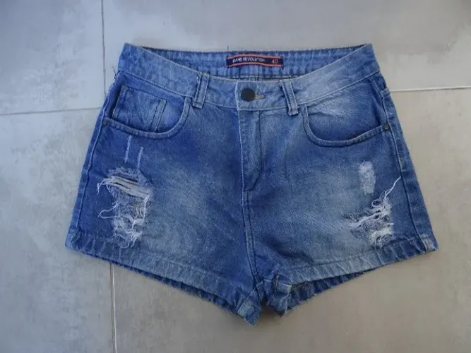 Short Jeans Feminino Jeans Revolution