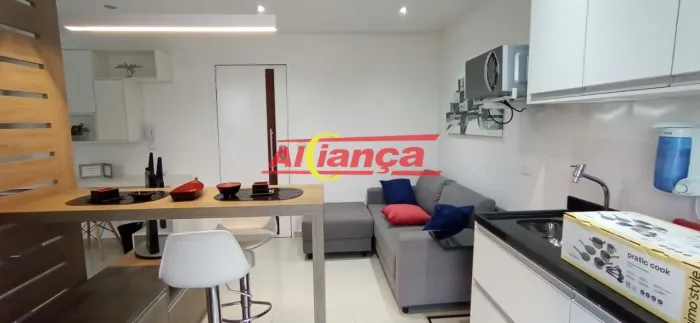 Apartamento mobiliado à locação no Condomínio First por R$ 3.500,00